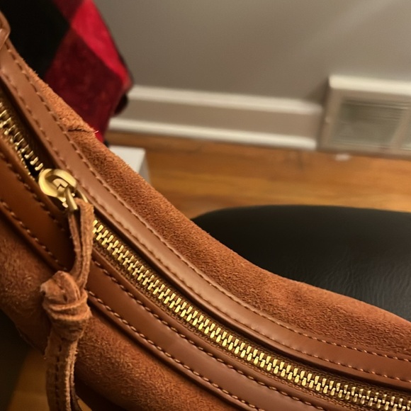 COPY - Genuine Suede handbag - Picture 6 of 8